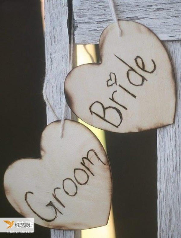 Handmade personalized and beautiful wedding decorations