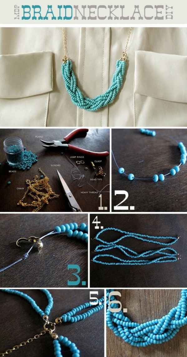 A collection of 5 beautiful beaded necklace tutorials is here!