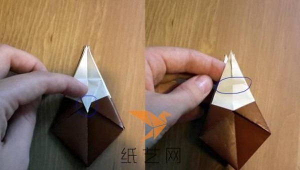 Cute handmade origami boat mandarin duck making tutorial