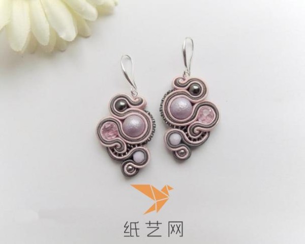 Fairy Beaded Braided Earrings Spring Festival Gift Making Tutorial