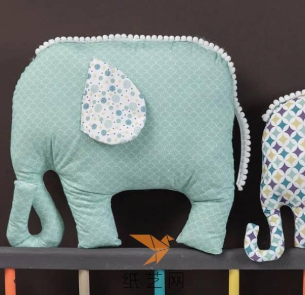 Mid-Autumn Festival fabric handmade elephant tutorial