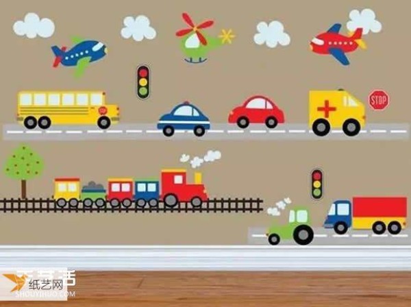 Toddlers handmade cute and creative wall decorations