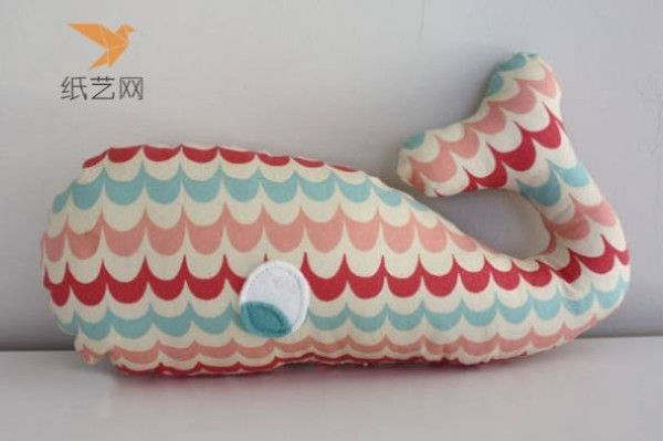 Fabric Tutorial Cute and Gentle Fabric Whale Soft Pillow DIY Making Tutorial