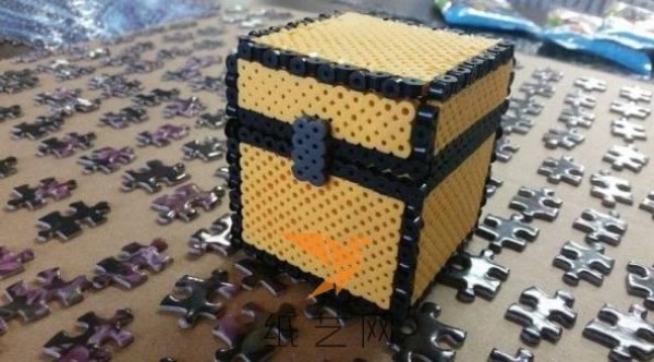 Tutorial on making exquisite and beautiful Pinpin Doudou treasure chest