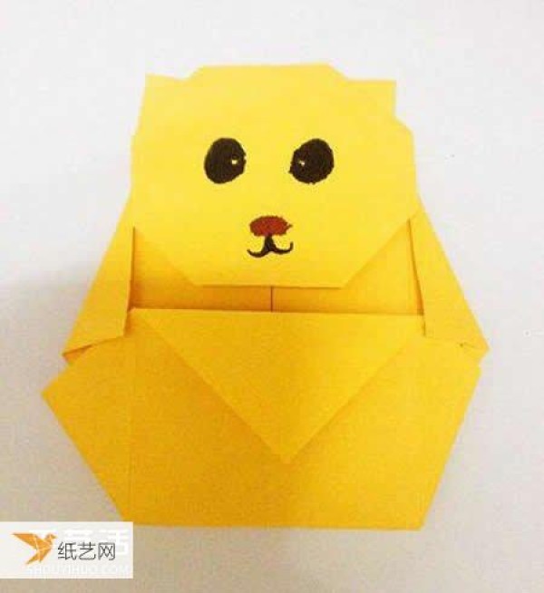 Step by step folding method of a cute little bear that can convey love very well