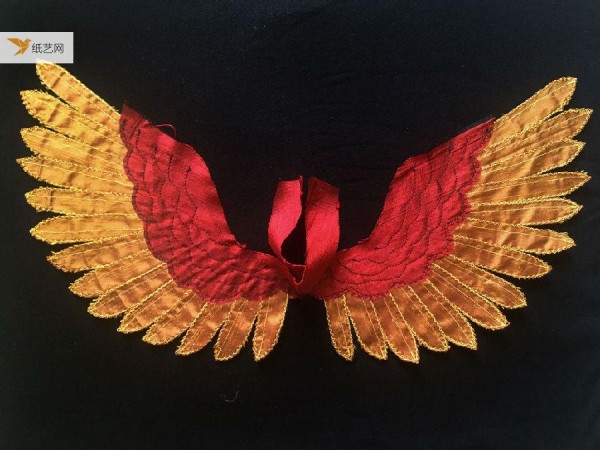 Super beautiful! Fabric Phoenix Mask (with tutorial and template)