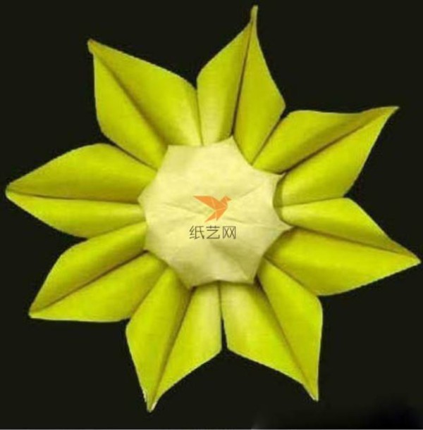 Origami Sunflower Tutorial