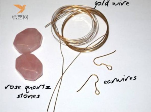 Tutorial on turning waste into treasure: fashionable earrings made from leftover wire