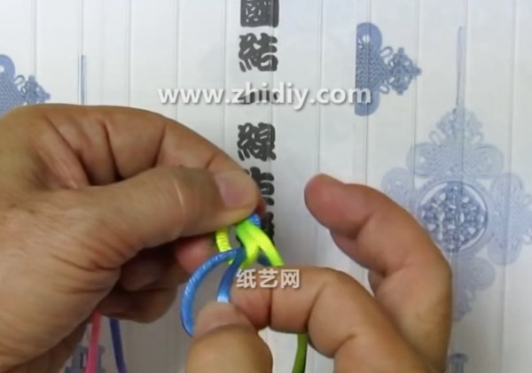 Basic Chinese Knot Knitting Tutorial—Weaving Methods of Snake Knot and Diamond Knot