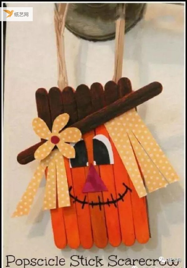 Turning popsicles into treasures, Christmas-themed transformation craft tutorial Witch, Pumpkin