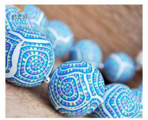 Famous ethnic style colorful soft clay bead necklace making tutorial pottery tutorial