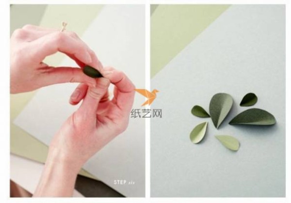 Paper art fresh small potted plant making tutorial paper art tutorial