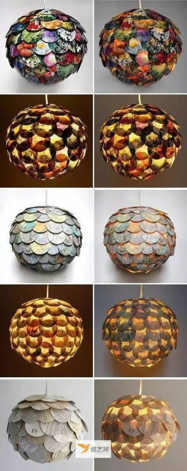 How a handmade round paper lantern was born