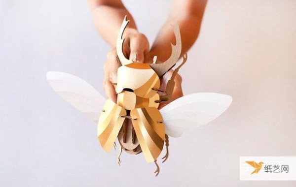 Make 3D Insect Paper Sculptures Find the Joy of Handmade Works with Jigsaw Puzzles