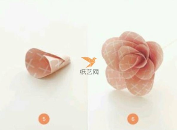 Paper art camellia making tutorial paper art tutorial