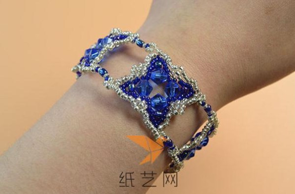 Exquisite beaded bracelet making tutorial