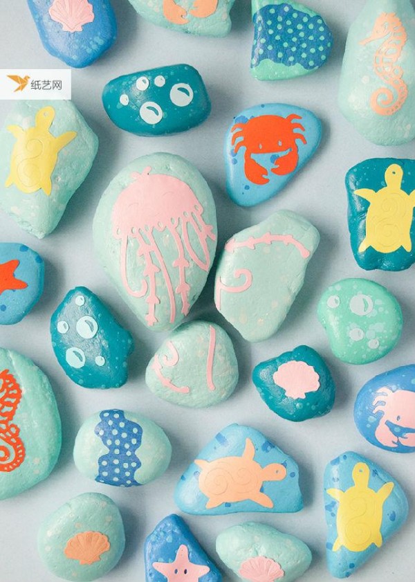 5 interesting and cute stone painting tutorials are waiting for you to choose!