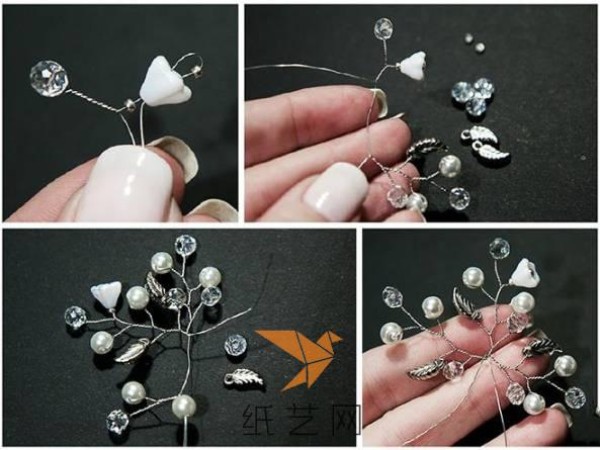 Fairy Sister’s Winding Braided Hairpin Spring Festival DIY Jewelry Making Tutorial