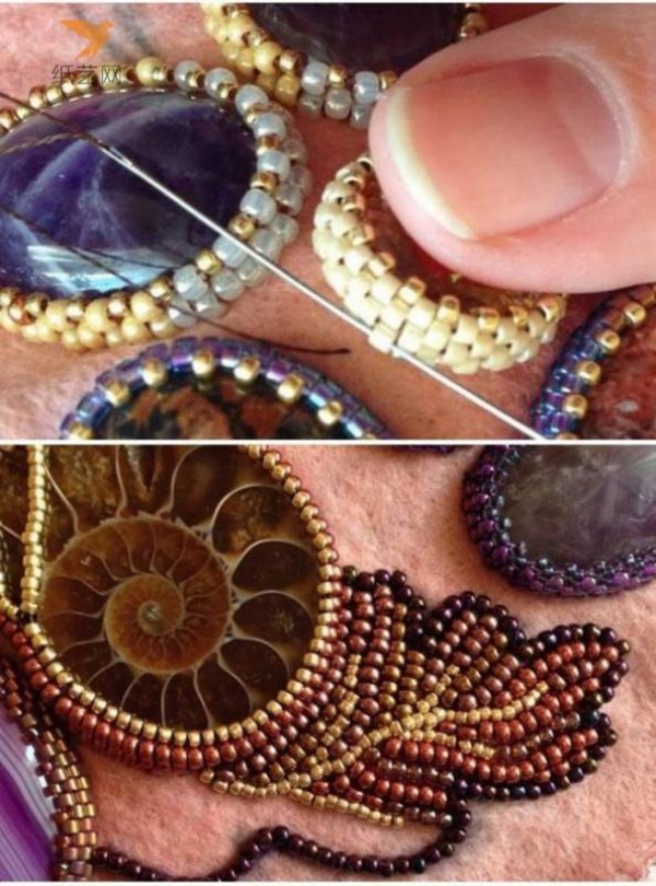 Victorian Style Beaded Embroidery Necklace Making Tutorial Beaded Embroidery Tutorial