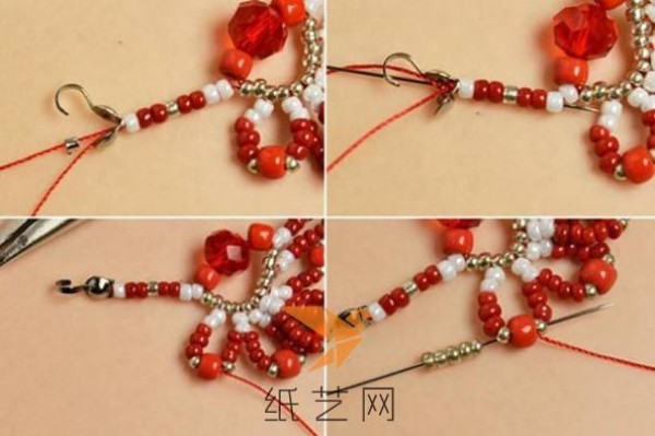 Festive New Year Beaded Necklace Making Tutorial