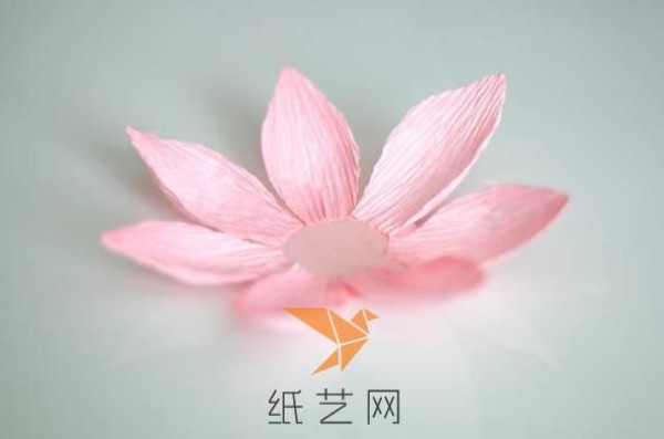 Small and fresh paper art lotus making tutorial