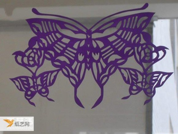 Enjoy some very simple and beautiful paper-cut patterns for children’s window grilles