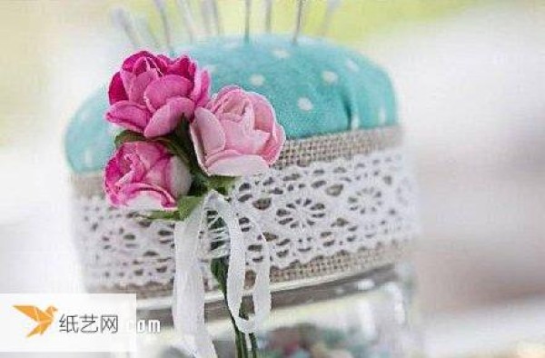 How to make cute pin plugs using discarded glass jars