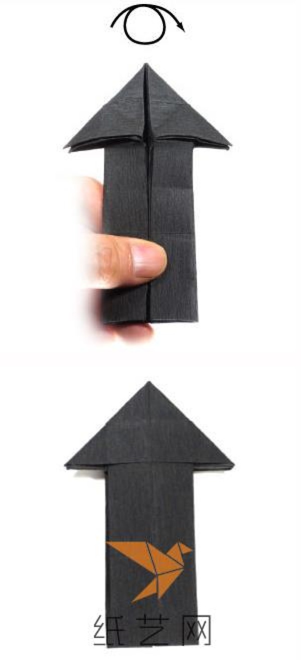 Interesting and practical tutorial on making origami arrows