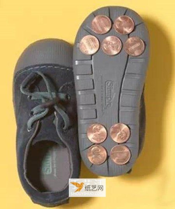 Steps to renovate old baby shoes