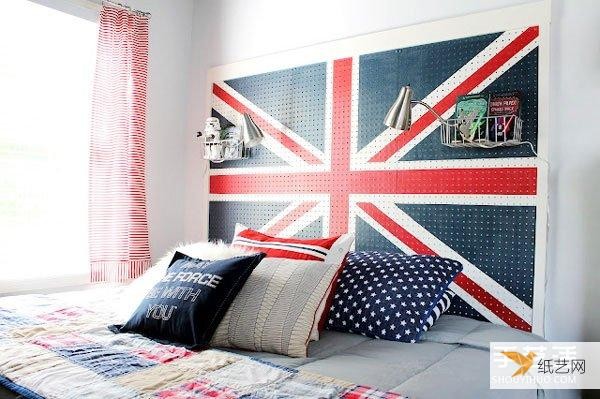 Tutorial on how to make your own British-style personalized headboard with storage