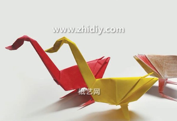 Origami Encyclopedia - Origami Goose Manual Origami Video Tutorial