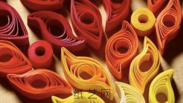 Super cool fire phoenix quilling paper hand-making tutorial