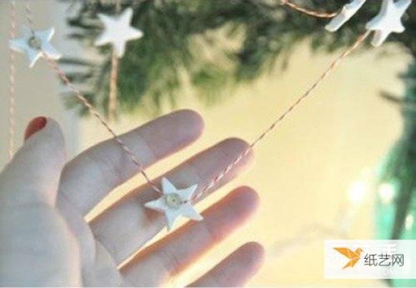 Use ultra-light clay to make personalized romantic five-pointed star hanging ornaments or bag decorations