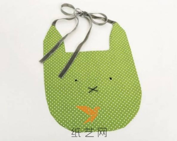 Childrens Day handmade cute baby bunny bib making tutorial