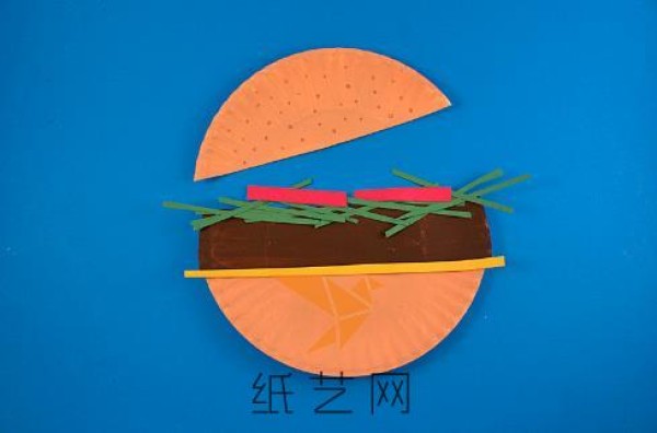 Tutorial on making handmade hamburger greeting cards for Childrens Day