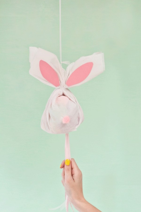 Easter Bunny Paper Craft Pinano Handmade Tutorial