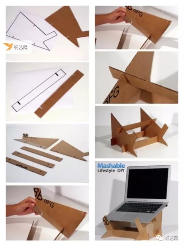 The cardboard box transformation tutorial is here! (template attached)