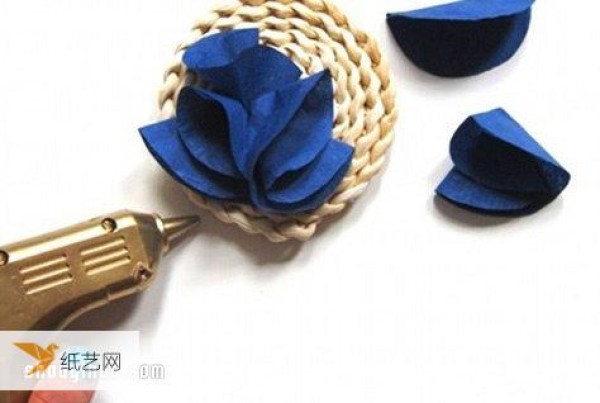 Personalized marine style corsage handmade illustrated tutorial