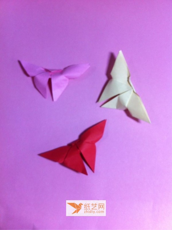 Simple and compact origami butterfly tutorial