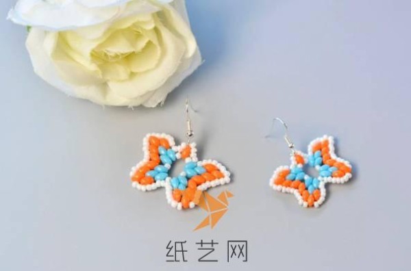 Cute little butterfly earrings New Year gift making tutorial