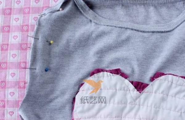 Transform old T-shirts into exquisite wrinkled patchwork handmade clothes with love