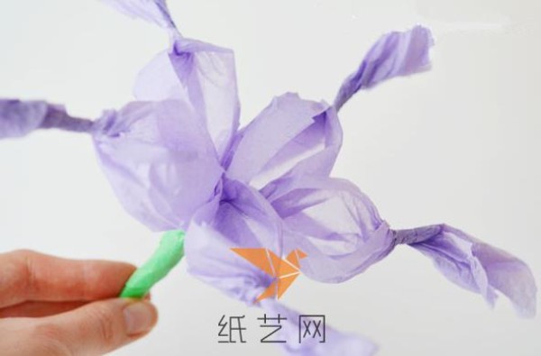 Beautiful paper art platycodon flower making tutorial