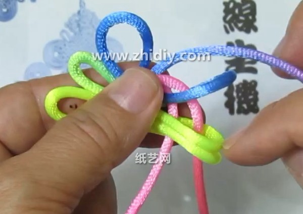 Chinese Knot Two Treasures Three Sets of Knots Weaving Tutorial