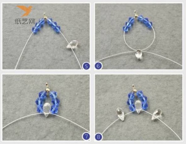 Beading Tutorial Flower Branch Butterfly Man Tingfang Necklace Beading Tutorial