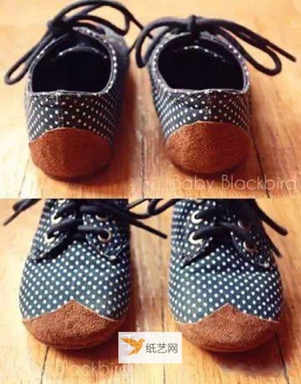 Steps to renovate old baby shoes