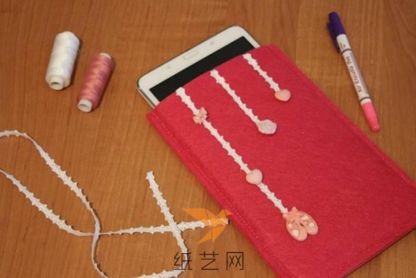 Tutorial on making a thoughtful and beautiful mobile phone case for Valentine’s Day gift