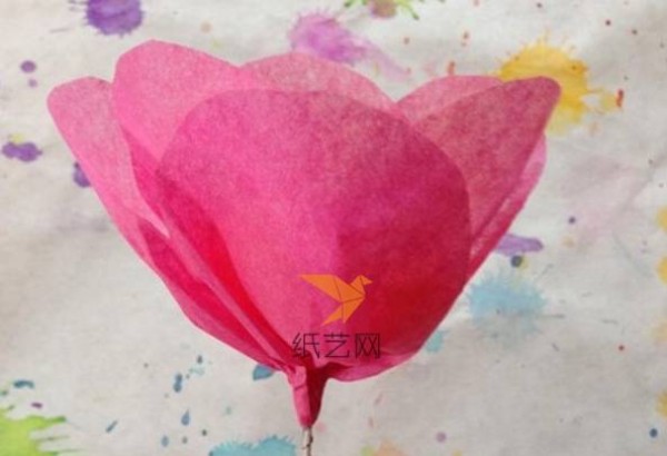 Make a bouquet of crepe paper flowers for the Mid-Autumn Festival to decorate the festival [Tutorial]