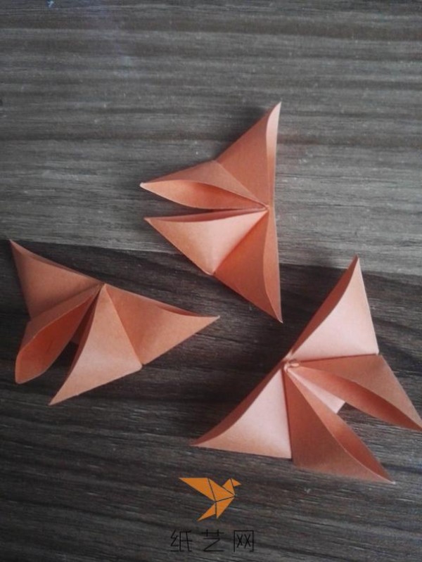 Beautiful origami butterfly