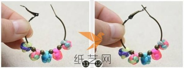 Super beautiful Chinese knot earrings making tutorial