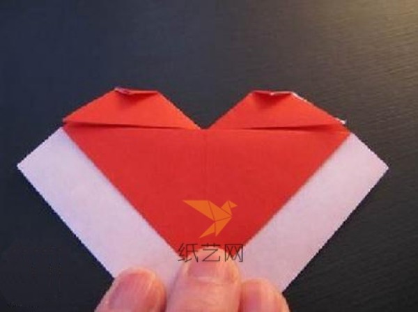 Romantic Heart-to-Heart Double Heart Origami Heart Confession Tool Making Tutorial